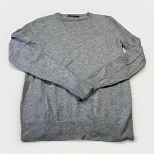 Everlane The Cashmere Crew Sweater Gray Women’s Size M Soft Lightweight Knit